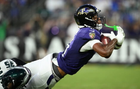 APTOPIX Eagles Ravens Football